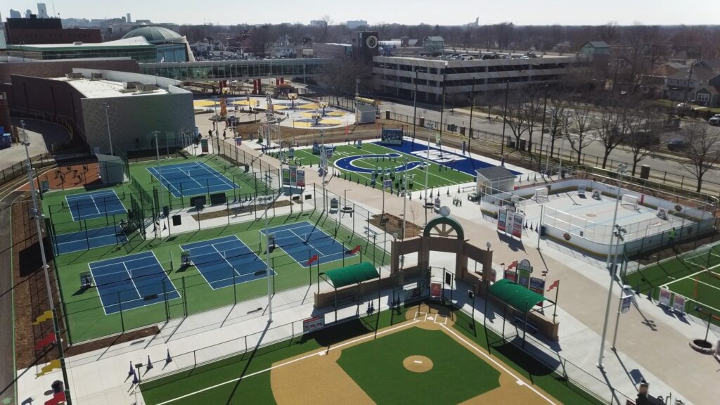 Outdoor Sports Park at the Children's Museum of Indianapolis