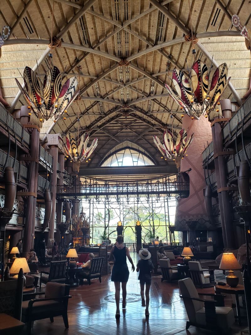 The Lobby at Animal Kingdom Resort